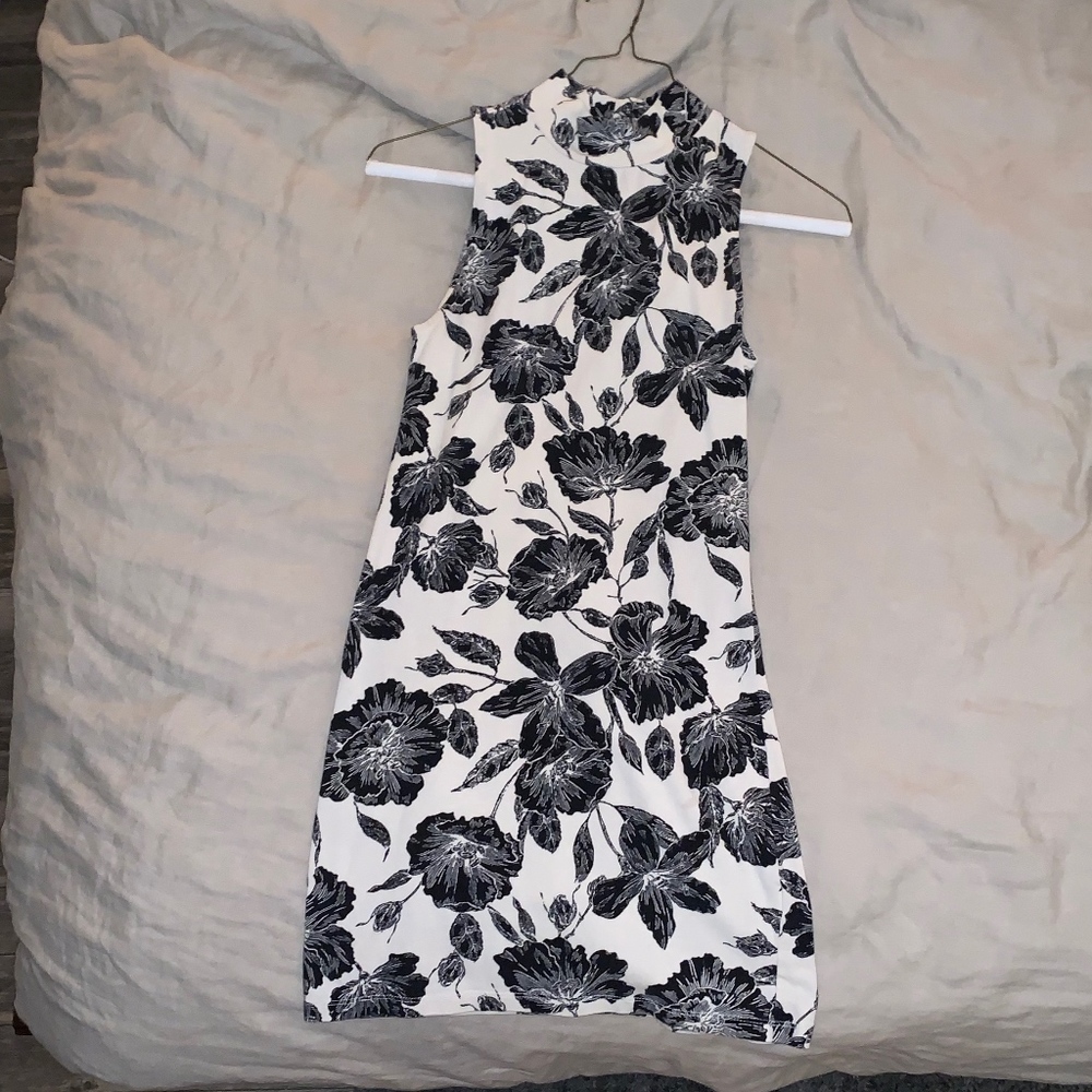 floral mini dress